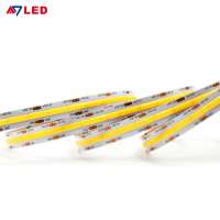 High Density Waterproof LED Strip Lights for Bathrooms High Lumen LED Light Strips 528 lamps Silicone COB LED Strip